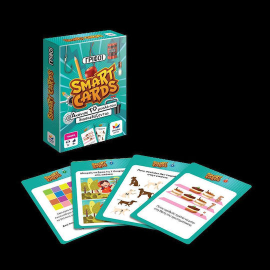 Brettspiel Smart Cards - Γρίφοι für 1+ Spieler 9+ Jahre Desyllas