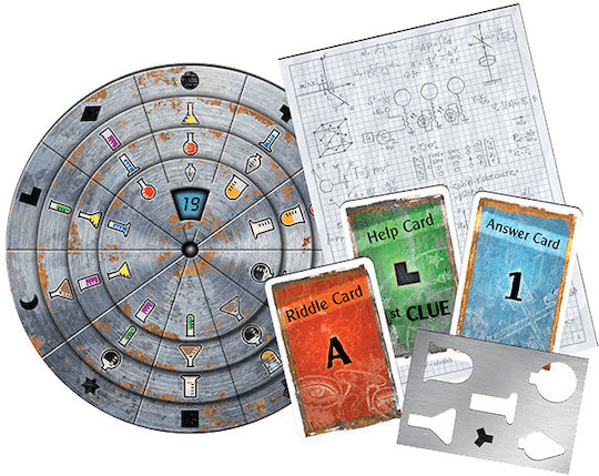 Brettspiel Exit The Game - The Secret Lab für 1-6 Spieler 10+ Jahre (EN) Kosmos