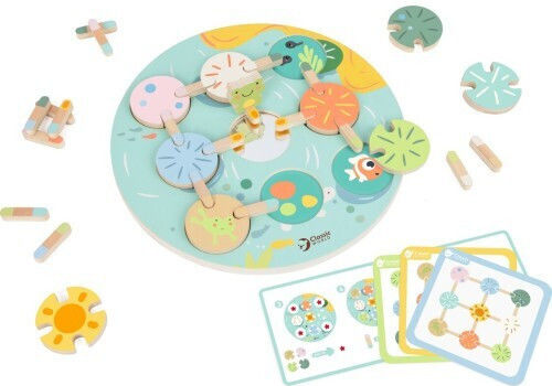 Board Game Lotus Leaf Game 3+ Years Old Classic World
