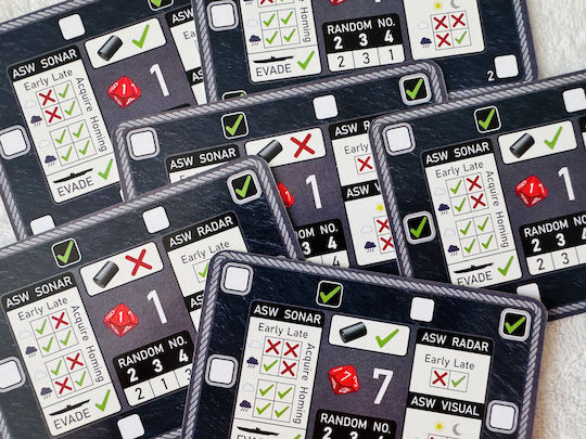 Board Game Wolfpack: The North Atlantic Convoy Struggles October 1941 - March 1943 for 1-4 Players 13+ Years Old (EN) GMT Games