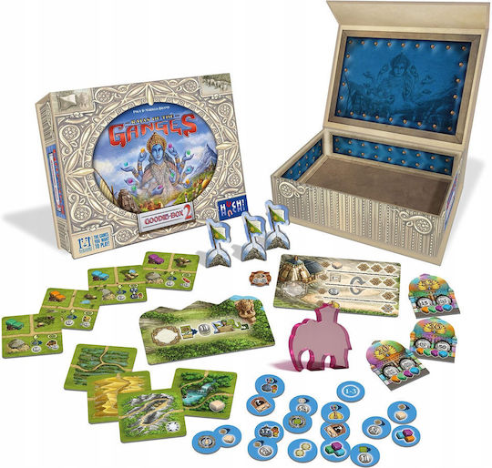 Разширение на играта Rajas Ganges Goodie Box 2 за 2-4 играчи 12+ години (EN) Huch