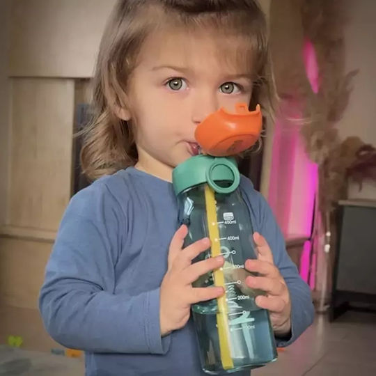 Pandaboo Παιδικό Παγούρι Ροζ 600ml
