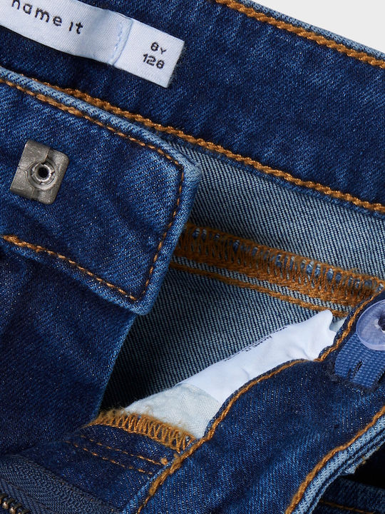 Name It Παιδικό Τζιν Παντελόνι Dark Blue Denim