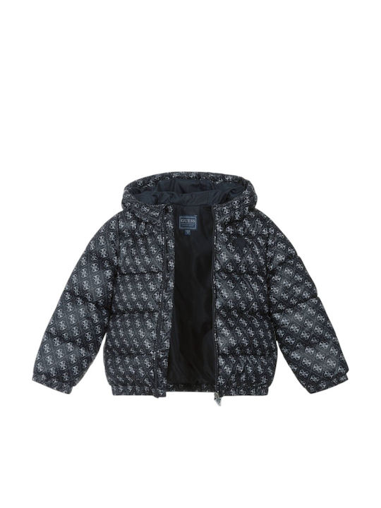 Παιδικό Casual Μπουφάν με Κουκούλα Blue