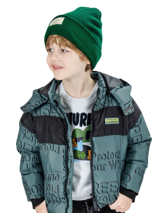 Kids' Casual Jacket with Hood Multicolour