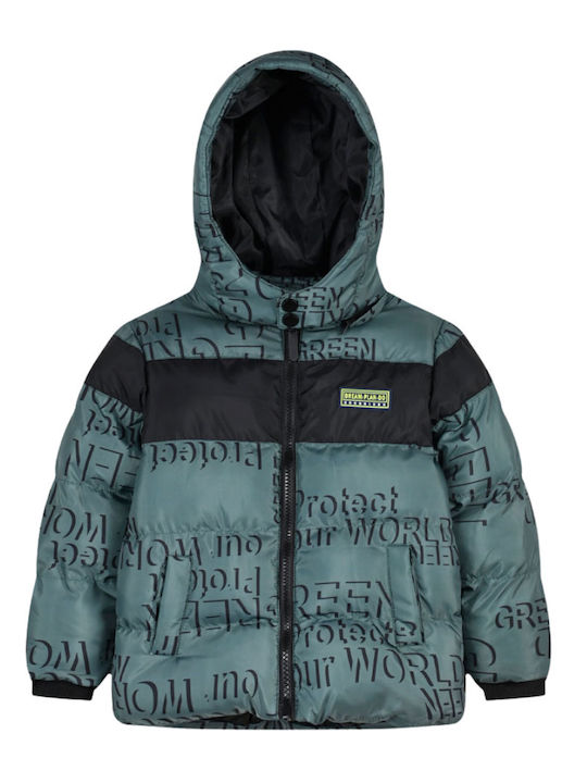 Kids' Casual Jacket with Hood Multicolour