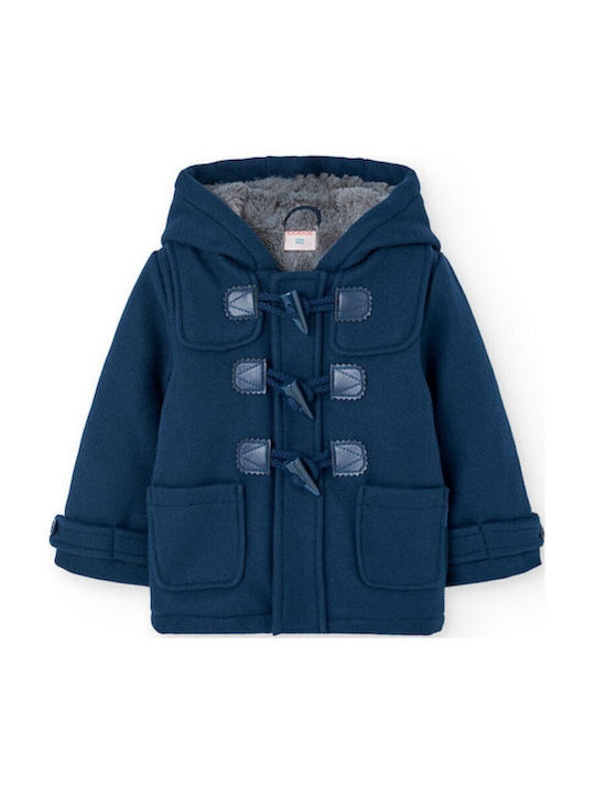 Kids' Coat with Hood Blue