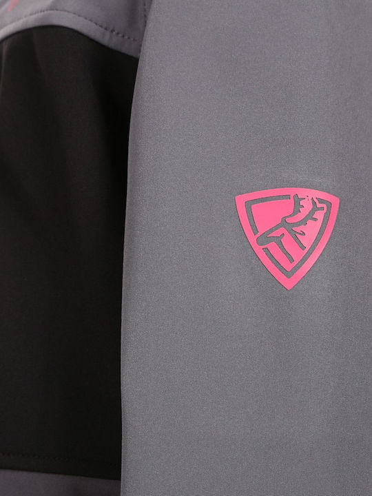 Kids' Sports Jacket with Hood Black