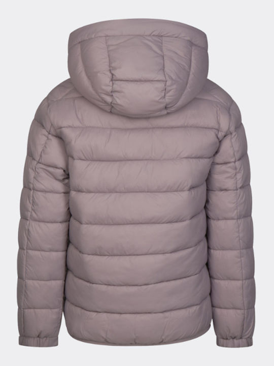 Kids' Sports Jacket with Hood Purple