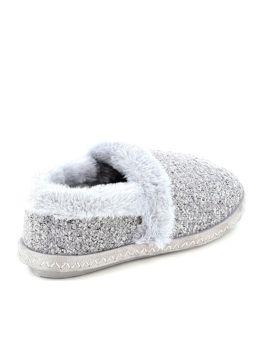 Winter Women's Slippers Gray