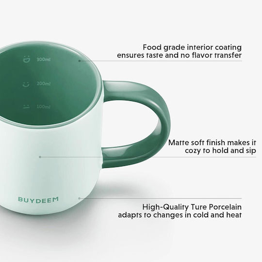 Buydeem Mug Ceramic Yellow 300ml