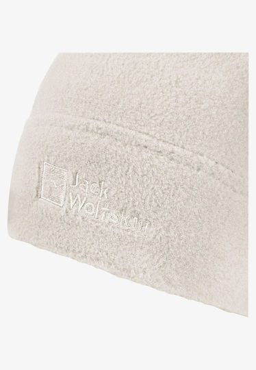 Real Stuff Beanie Unisex Σκούφος Πλεκτός σε Μπεζ χρώμα