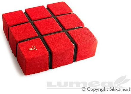 Silikomart Silikomart Cubik 1400 Bakeware Tins & Trays Silicone 17.2x17.2x5cm
