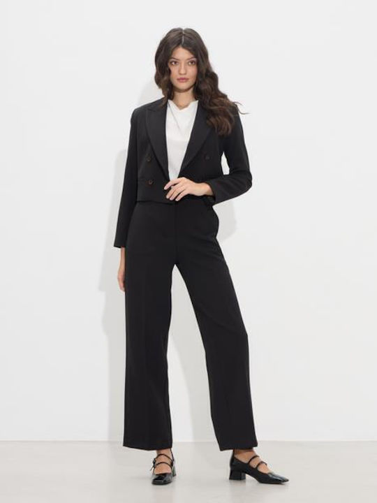 Passager Damen Blazer Schwarz