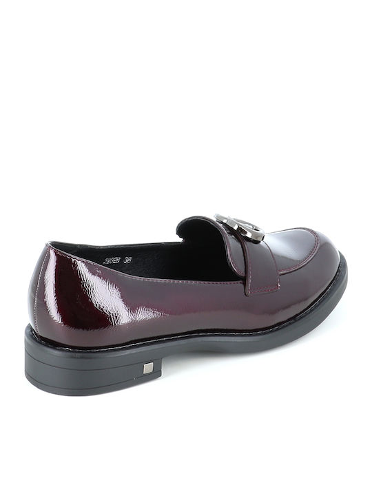 Дамски Loafers в Бордо Цвят