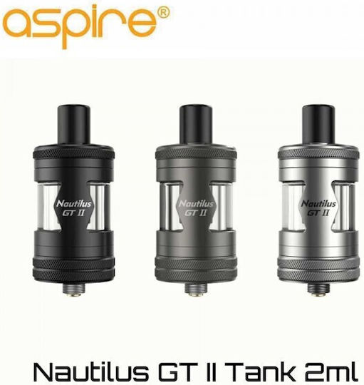 Aspire Nautilus Gt Verdampfer für Elektronische Zigaretten 2ml Silver