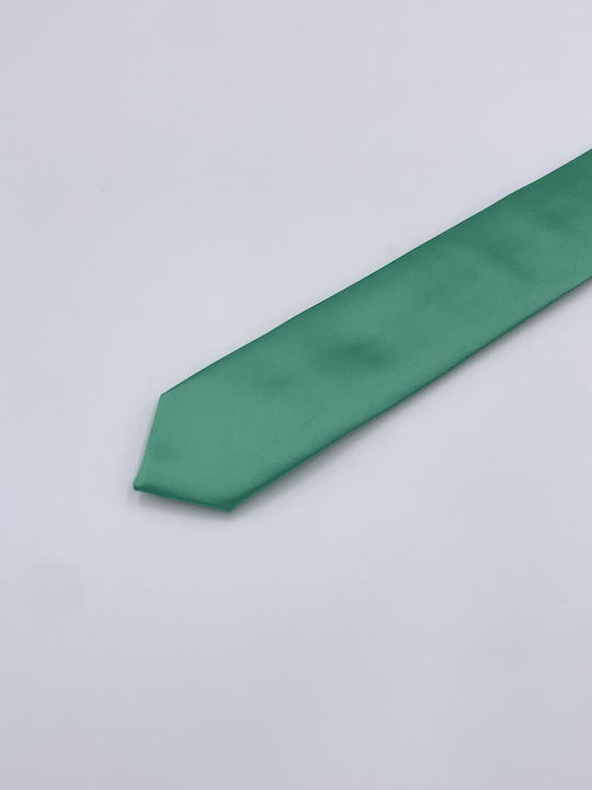 Duk Men's Tie Printed in Green Color