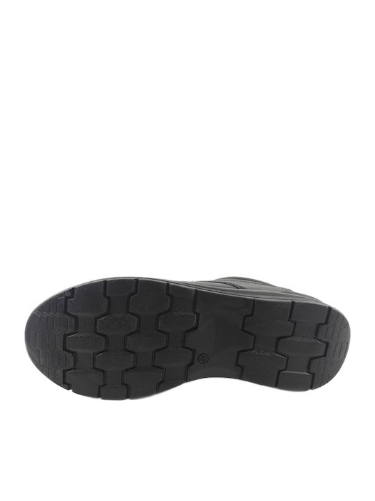 Roberto Rossi Leder Herren Freizeitschuhe Schwarz