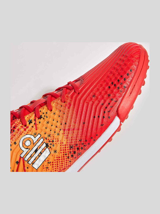 Admiral Football Shoes with Molded Cleats Orange