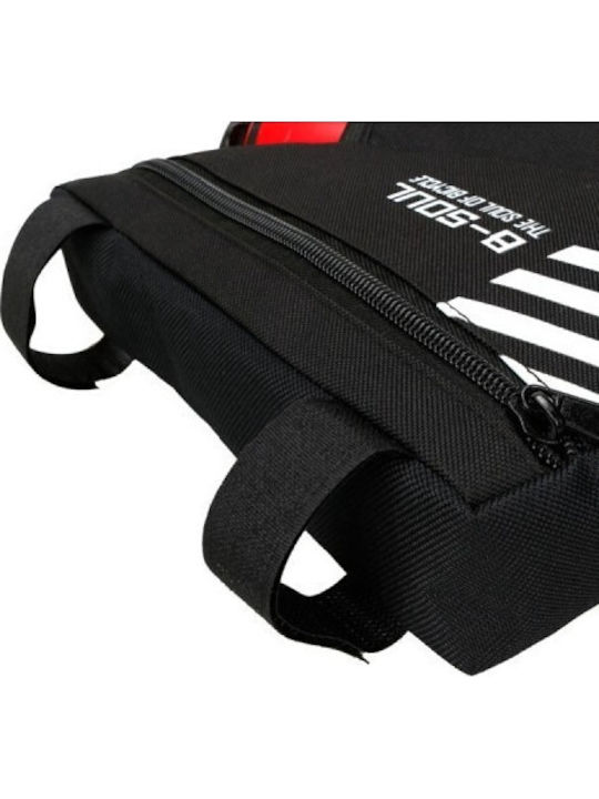 B-soul Fahrradkoffer Wasserflaschen Dreiecktasche Solides Rot