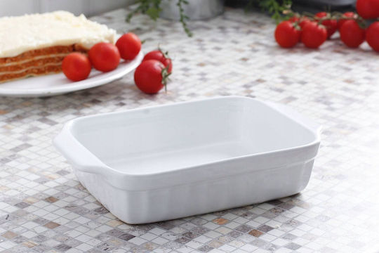 Правоъгълна керамична тава за печене 22 X 14 X 5.5 см