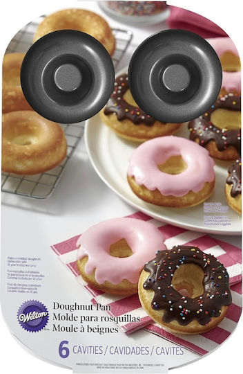 Wilton Backform Törtchen/Muffins Aluminium 6 Plätze 21x32cm 1cm