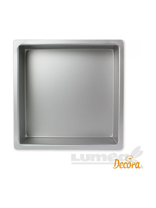 Decora Aluminum Cake Baking Pan 15x15x10cm