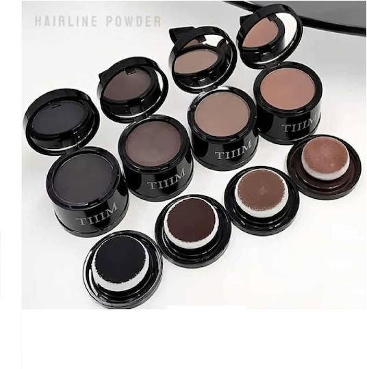 Hairline Powder For Hair Roots Gaps Black
