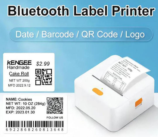 Label Printer USB, Bluetooth