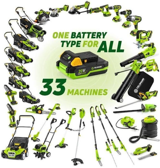 Fieldmann Battery Pruning Chainsaw 18V 1.7kg with Blade 12.7cm
