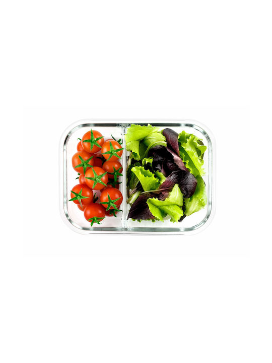 Ibili Lunchbox Glas Transparent 950ml 1Stück