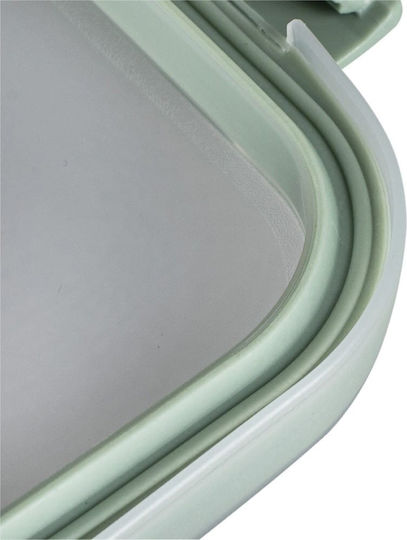 Food Container Sandwich Rectangular 0.7l Smart Eco To Go 20x15x5cm Soft Green