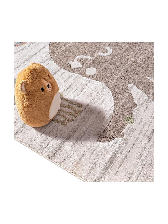 Newplan Kinder Teppich Beige 80x150cm