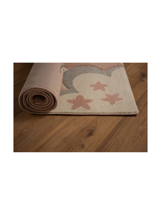 Tzikas Carpets 76774-255 Παιδικό Χαλί Ροζ 200x290cm