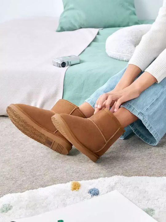 Kinderstiefeletten Braun