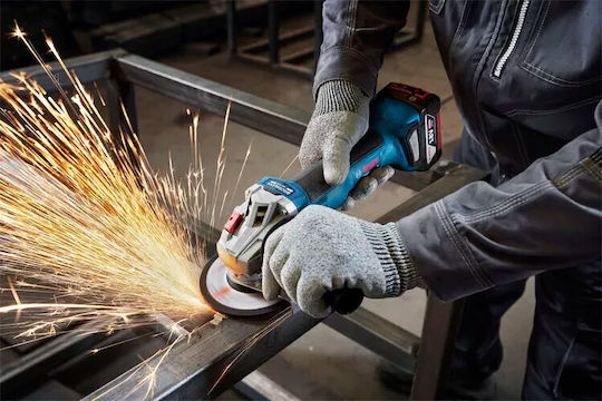 Bosch GWS 18V-8 Τροχός 125mm Μπαταρίας Brushless 18V Solo