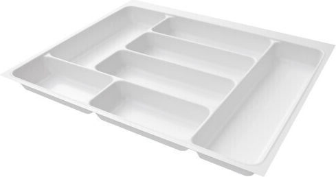 Agoform Besteckeinsatz für Schubladen Kunststoff 64x48cm Weiß