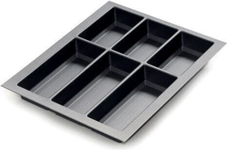 Agoform Tăvi Pentru Tacâmuri De Sertar Din Plastic 64cm Neagră
