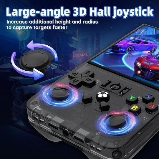Handheld Video Game Console Ips Screen Hdmi Output Black 64g
