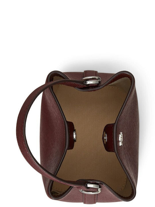 Lauren Leather Women's Bag Shoulder Burgundy