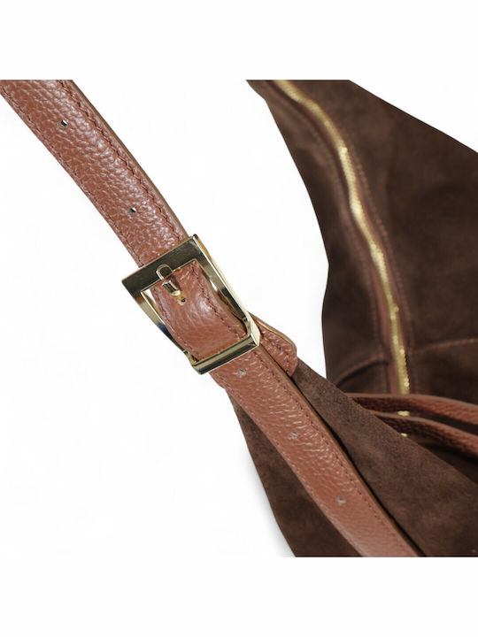 Leather Women's Bag Shoulder Brown