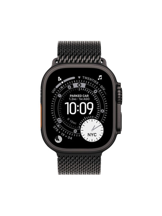 Apple Λουράκι Μαύρο (Apple Watch 49mm, Apple) Apple Λουράκι Μαύρο (Apple Watch 49mm, Apple)