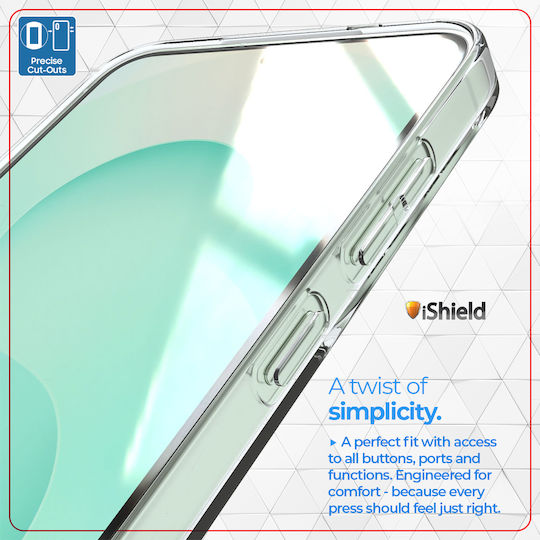Husă Gel Silicon Samsung Galaxy S24 Fe Flexi Slim 2mm Transparentă Decupaje Dedicat Cameră Transparentă