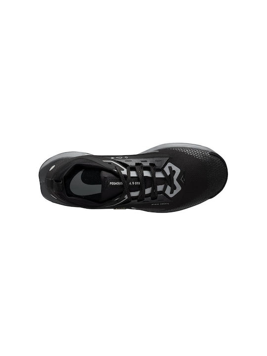 Pegasus Trail 5 Gore-tex Sport Shoes Trail Running Black Waterproof with Gore-Tex Membrane