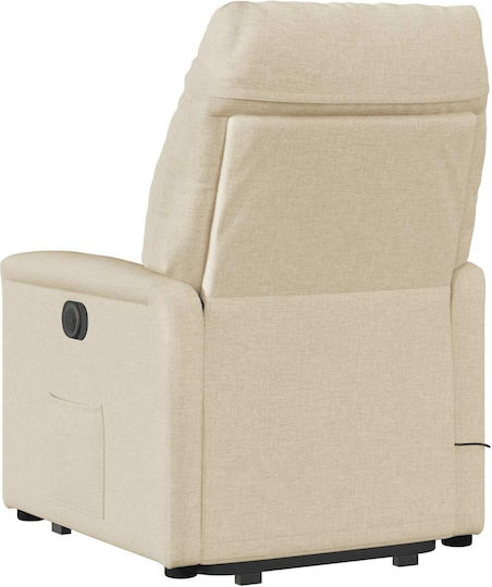 Relaxsessel Friseurwaschbecken Cream 72x90x99cm