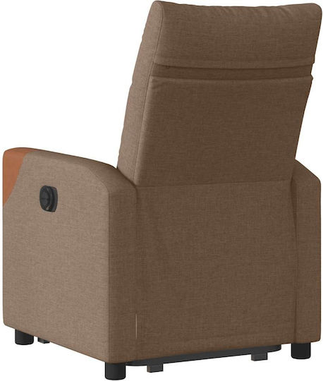 Relaxsessel mit Fußhocker Coffee 50x54x100cm