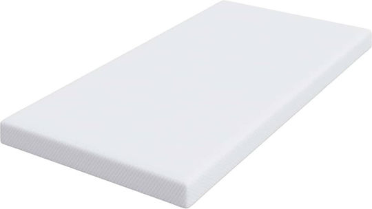 vidaXL Single Ergonomic Mattress 90x190x10cm with Independent Springs