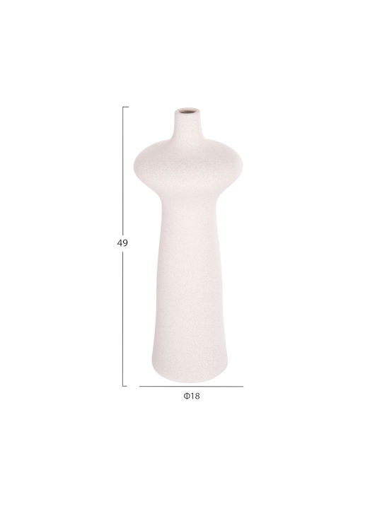 Ceramic Tabletop Decor Fb94636.01 Crystal Off-White Φ18 8x50cm