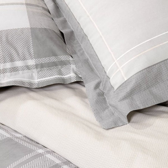 Nima Sheet Sets Queen 240x260cm. Arthur Arthur Grey-beige 4pcs