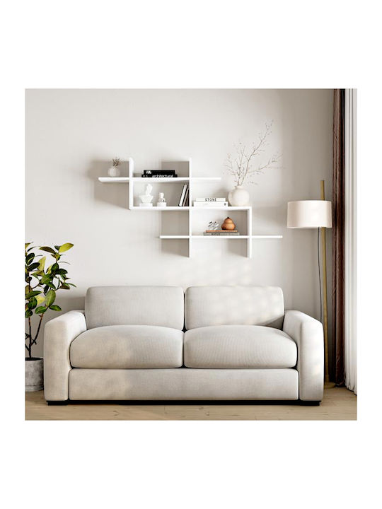 Raft Perete Halic Alb 150x22x82cm